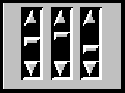 图像并排显示了三个垂直滑动块。